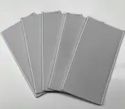 50x Blank Stubby Holder Cooler Panel & Base w/ Overlocked Stitched