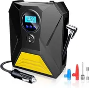 Tire Inflator 12V C Car Air Compressor with LED Light for Motorcycle Balls Digital Electric Air