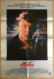 Anthony Michael OUT OF BOUNDS 1986 27x41 Org Movie Poster 1693