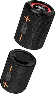 CYBORIS 2 in 1 Portable Splittable Bluetooth Speaker, Waterproof Split Wireless Speaker Bluetooth V5.3 with 20W Loud Stereo Sound, 24H Playtime, True Wireless Pairing for Home