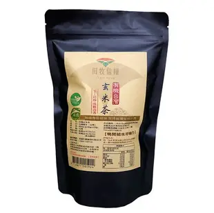 【田牧信糧】有機玄米茶300g （苗栗苑裡 有機契作栽培 在地小農 低溫慢焙 膳食纖維 無咖啡因 糙米茶）