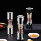 Manual Pepper Grinder Adjustable Salt Mill Kitchen Gadgets Spice Grinder Steak