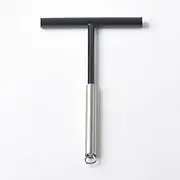 Stainless Steel Round-Handle Crepes Spreader,1Pc T Shape Stainless Steel Batter Spreader Scraper,Stainless Steel Crepe Spreader T Shape Batters Spreader,Stainless Steel Dough Spreader Crepe Spreader