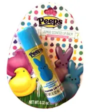 New PEEPS Vanilla Marshmallow Creme Flavored Lip Balm JUMBO Stick NEW~ FreeShip