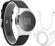 Voice Recorder Watch, Voice Activated Recorder Digital Voice Recorder Watch with Pedometer, MP3 Player, Intelligent Voice Control, File Encryption, Auto Save (32GB)