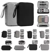 Electronics Accessories Organizer Travel Bag Storage Cable USB Drive Gadget Case