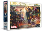 Harlington - Thomas Kinkade Marvel - Spider-Man vs The Sinister Six Puzzle 1000pc