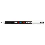 posca Authentic Marker 1 White Professional Grade Paint Marker with 1MR Extra...