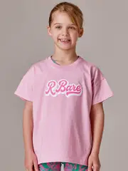 Girls Activewear. Running Bare Quarterback Box Tee