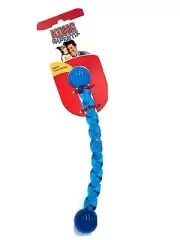 Kong Safestix Small Blue Durable Tug & Fetch Dog Toy 12"