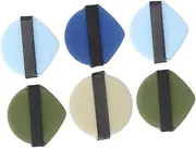 [IWOWHERO] Dual-use Makeup Puff 6 Pack Soft Sponge Dry Wet Perfect for Foundation Powder Application Product