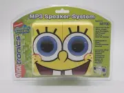 SpongeBob Square pants Nicktronics Mp3 Speaker System Nickelodeon New 2006