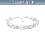 Wishes For My Daughter Engraved Personalised Bracelet