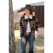 MAJ9878005 Cinch Women's Corduroy Trucker Jacket - Southwest Print NEW