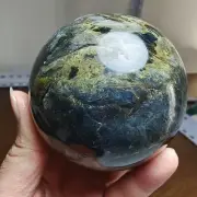 451g WOW! Natural Rare Pietrsite Crystal ball Quartz Sphere Healing