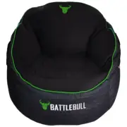 NEW BattleBull Bunker Bean Bag - Black/Green BB-633014