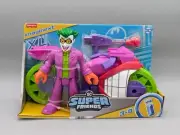 Imaginext DC Super Friends The Joker XL Figure and Laff Cycle Vehicle Playset