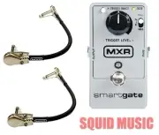 MXR Smart Gate Pedal M-135 Noise Gate Reduction Suppressor M135 ( MXR CABLES )