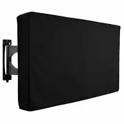 Outdoor TV Cover Universal Weatherproof Protector for 40'' 42'' TV - Black