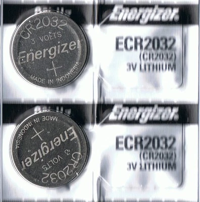 2 New ENERGIZER CR2032 Lithium 3v Coin Battery Australia Stock FAST SHIPPING