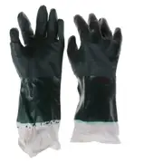 MSA Litegrip Coated 27cm PVC Industrial Gloves with Reinforced Thumb - Size 2XL