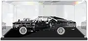 Acrylic Display Case for LEGO 42111 Technic Dom's Dodge Charger Figure Storage Box Dust Proof Glue Free