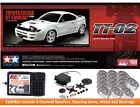 Tamiya 1/10 Toyota Celica GT-Four (ST185) TT-02 Chassis RC Car Kit 58730 COMBO##