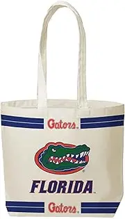 Desert Cactus University of Florida Tote Bag Tigers War Eagle Canvas Material (Daily Grind Tote), Beige
