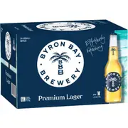 Byron Bay Brewery Premium Larger Bottle 355ml x 24 Case