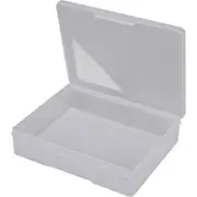 FISCHER PLASTIC 1H092 1 Compartment Storage Box Large Plastic Case 1 Compartment (Large) 310Mm