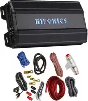 Hifonics ZD-1350.4D 1350 Watt RMS Class-D 4-Channel Car Amplifier + 4 Gauge Amp