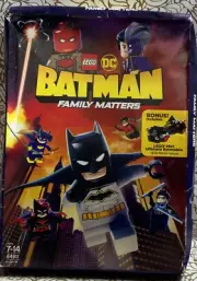 BATMAN - FAMILY MATTERS DVD + LEGO Mini Ultimate Batmobile *OPENBOX*