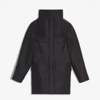 在飛比找蝦皮購物優惠-全新/正品 balenciaga 黑色軍裝長版鋪棉外套