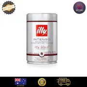 Illy Intenso Roast Whole Coffee Beans 250g - Bold Espresso Blend, Premium Italia