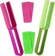 ERINGOGO 1Set Duster Blinds and Car Vents Removable Brushes for Efficient Cleaning of Hard to Reach Areas for Air Conditioners and Window Blinds
