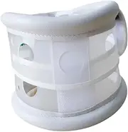 Healeved 1pc Breathable Lifting Neck Neck Support Brace Adjustable Neck Brace Adjustable Neck White