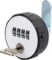 Gatuida Key Double Lock Cylinder Lock for File Cabinet Drawer Mailbox Storage Cabinets Combination Corrosion Secure Your Valuables