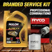 Ryco Oil Filter 5L APX5W30D1 Engine Oil Service for Honda Civic Odyssey