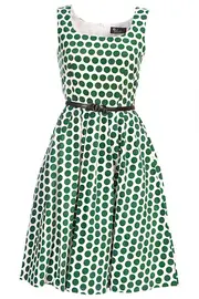 Polka Dot Dress--ELI-EAW115
