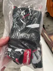 Riding Tribes Motorcycle Motocross Gloves - Red / Black - Medium