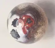 Rosetta Crazy Lace Agate 44mm interior Decor Sphere for Home or Office 6203