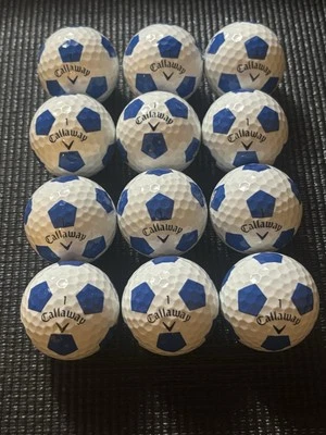 Never Released In Retail 2018 Callaway Chrome Soft Truvis Golf Balls Blue 12 New