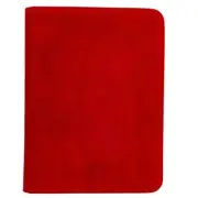 Ultra Pro Binder - Vivid 9 Pocket Zippered Pro Binder Deluxe Red