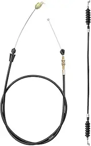 Governor and Accelerator Throttle Cable Replace 102595101 102336001 Fit for Kawasaki FE290/FE350 OHV Club Car DS Golf Cart 2011-2015