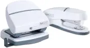 1275 P20 Shimma Stapler and Hole Punch Set, White