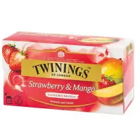 在飛比找Yahoo!奇摩拍賣優惠-~*萊康精品*~ 唐寧茶【Twinings】草莓芒果茶(2g