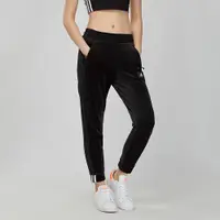 在飛比找蝦皮商城優惠-Adidas ID 女款 黑色 休閒 舒適 運動 九分長褲 