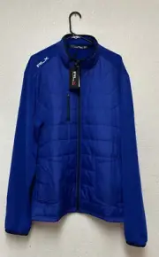RLX Polo Ralph Lauren The Cliffs 7/5 Blue Golf Vest Jacket Sz XXL