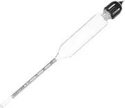 Mikinona Glass Lactometer Hydrometer Precision Lactate Measurement 0-25 Density Scale Sturdy for Professionals