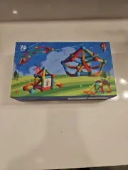 TOKBLOK Magnetic Tiles Magnet Building Blocks Set Creative Stacking Toys STEM 4C
